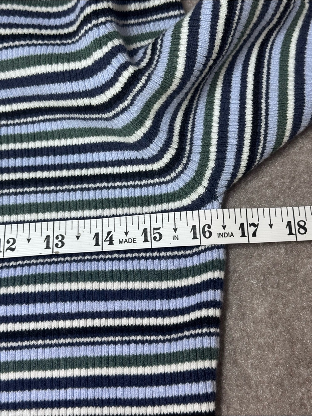 Abercrombie & Fitch Women Ribbed Knit Henley Short Sleeve Sweater Top Size Large - Picture 7 of 9